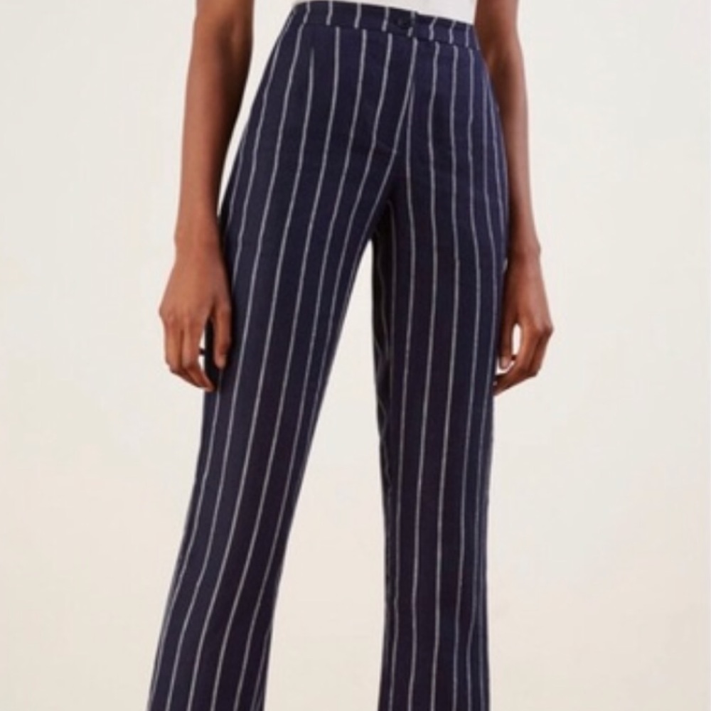 Reformation Striped Verano Pant in a size 2